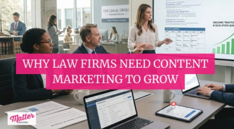 Why Law Firms Need Content Marketing to Grow